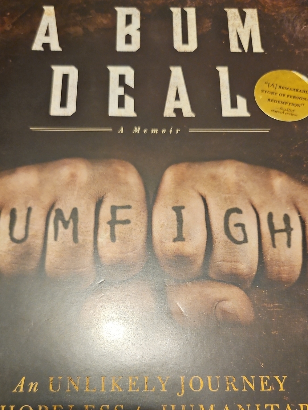 Album Deal Memoir Coffee Table Book - Brown Cover